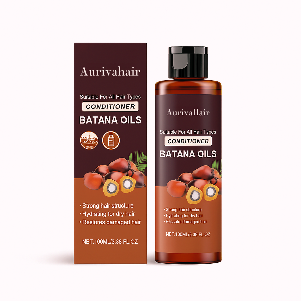 100% Natural Batana Hair Growth Shampoo & Conditioner