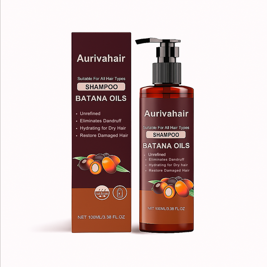 100% Natural Batana Hair Growth Shampoo & Conditioner